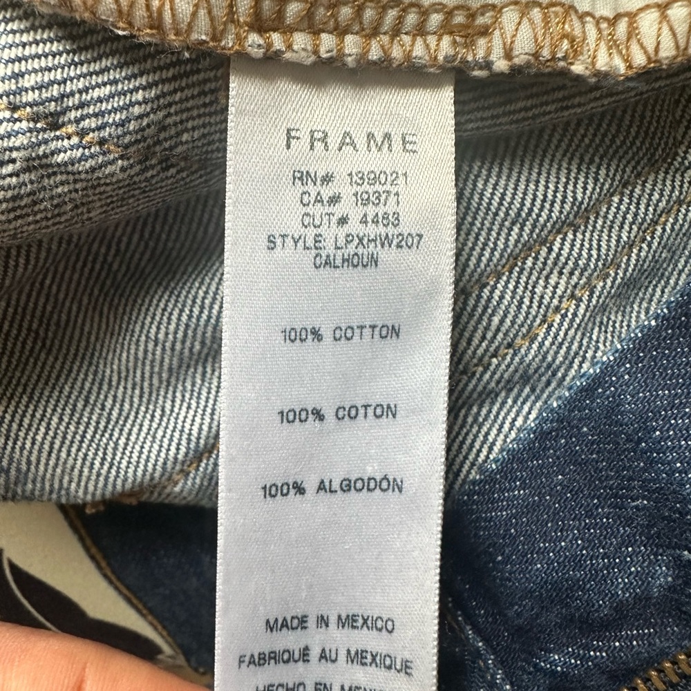 Frame Women's Le Pixie Hollywood Denim Jeans - Picture 8 of 8